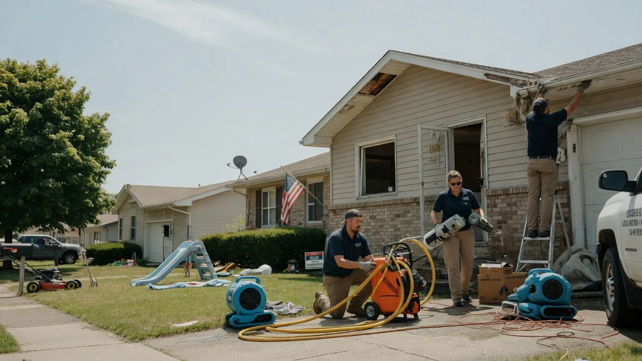Water Damage Restoration in Walshville, IL near me